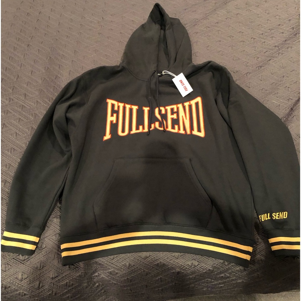 Brand New Full Send Hoodie Medium Navy Blue